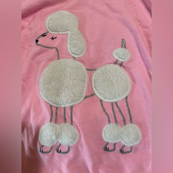 Carter’s kid poodle long-sleeve pink shirt size 5 NWOT - Picture 2 of 4